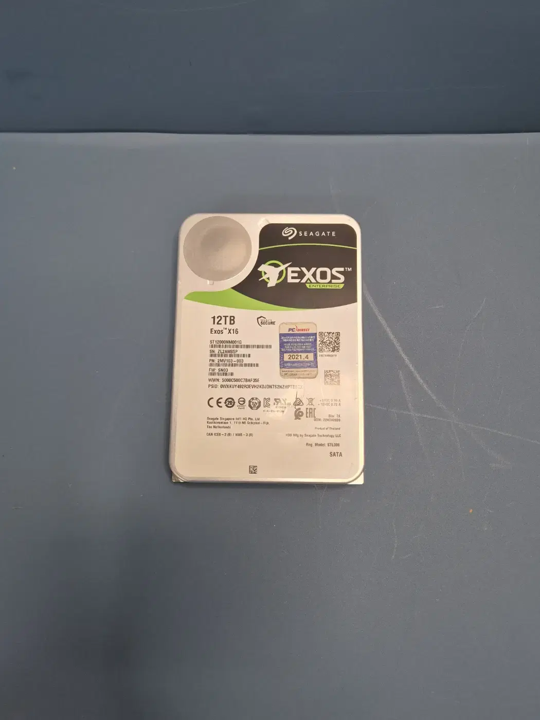 시게이트 EXOS X16 12TB 12테라 HDD SATA